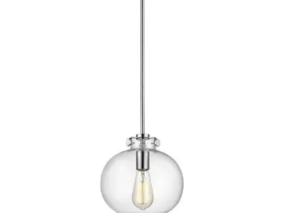 Mullaney Light Single Globe Pendant 3D model