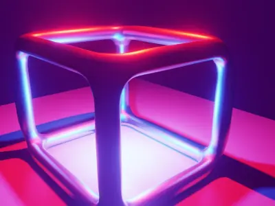 3D SPACE OBJECT Free low-poly 3D model