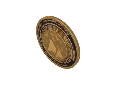 Decentraland Coin v3 004 3D model