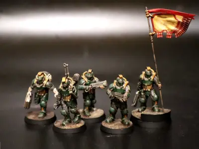 Jade Coalition - Command squad 3D print model