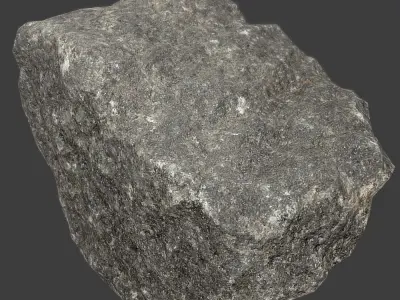 John Stone Low-poly 3D model