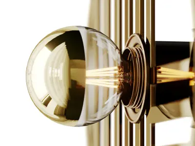 Line Wall Lamp from AROMAS 3D model