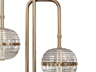 Miles Floor Lamp by Mezzo Collection 3D model