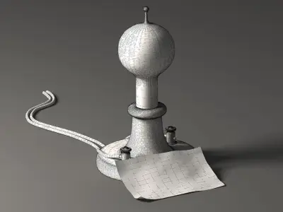 Edison Lamp 3D model