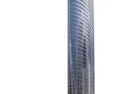 Modern Glass Skyscraper 3D model purchase