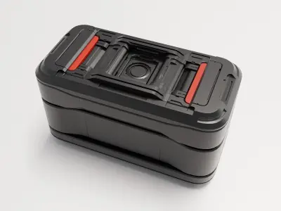 Sci-Fi Storage Crate 3D model