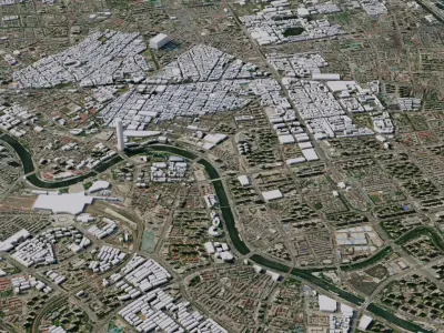 Tianjin - China 3D model