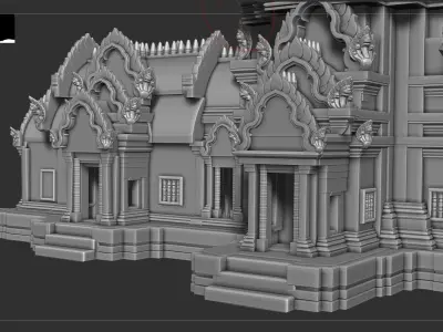 Phanom Rung - Temple  3D print model