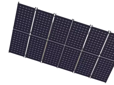 Solar Farm 3D model