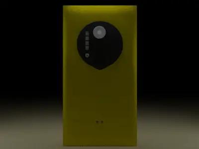 Nokia Lumia 1020 Low-poly 3D model