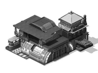 Future World - Building 062 3D model