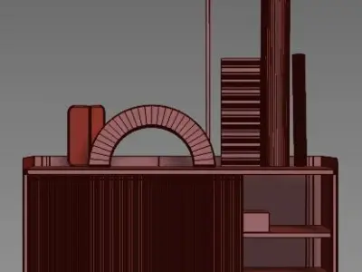 Enfold Sideboard 3D model