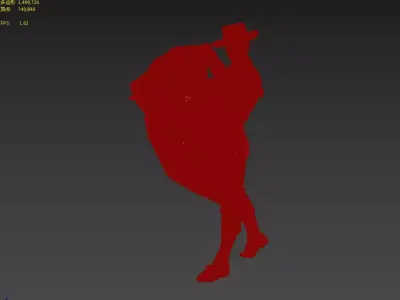 bullfighting 3D model