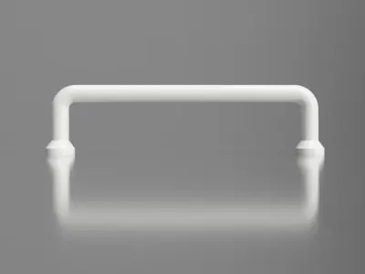 Handle plastic 3D model