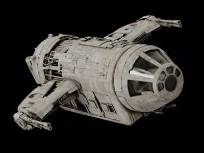 Rebel attack shuttle Cargowisp - Star Wars 3D model