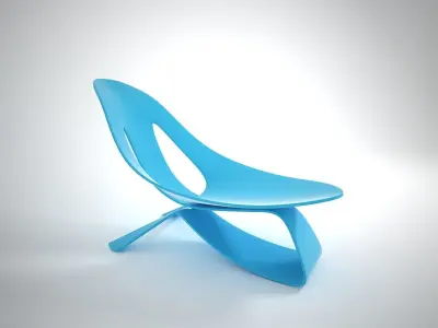 07 ZAHA CHAIR 3D model