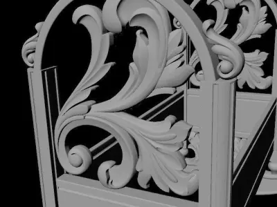  Lullaby bed 3D model