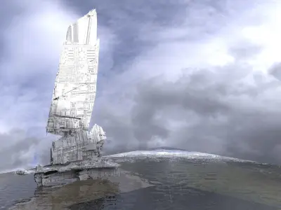 Halo Forerunner Device  3D model