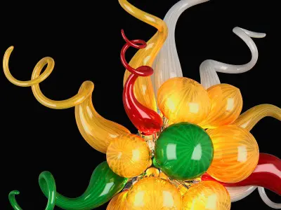 890057 Vulcano Lightstar Sconce 3D model