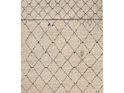 NADIM WOOL RUG 3D model