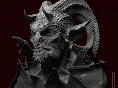 Draxian - Monster 3D print model