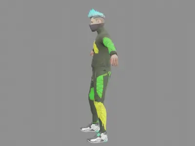 Free Fire Model Low-poly 3D model