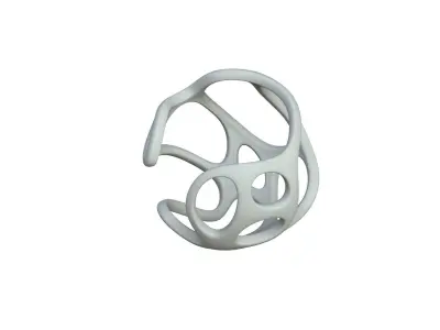 SciFi Cube Object No 39981 Low Poly Shape Texture