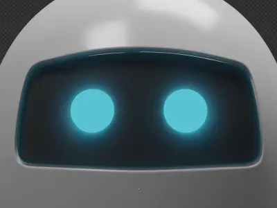 Minimal robot 3D model