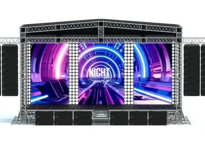 Concert Stage 01 3D model