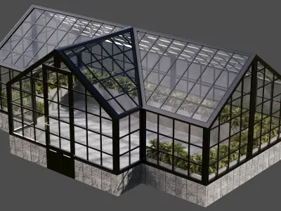 GREEN HOUSE NO1 A 3D model