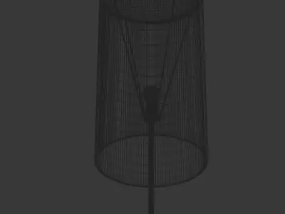 Galerie Smith Cylinder floor Lamp 3D model