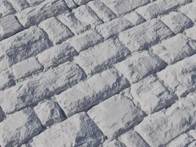 Ancient Sandstone Block Wall PBR Texture Texture