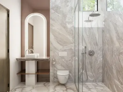 BEDROOM MODERN STYLE 3D model