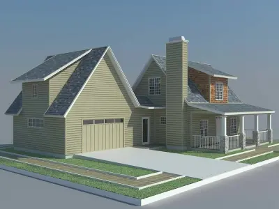 Country House 3D model