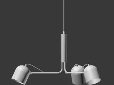 Liang Pendant Metal Lamp 3D model