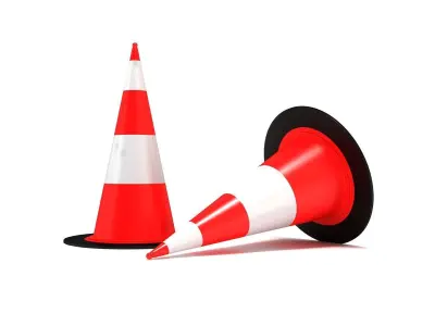 Traffic Cones  3D model
