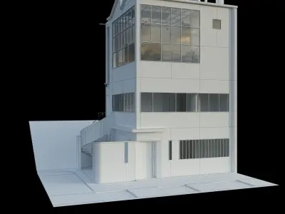 1922y Maison atelier Ozenfant 3D model