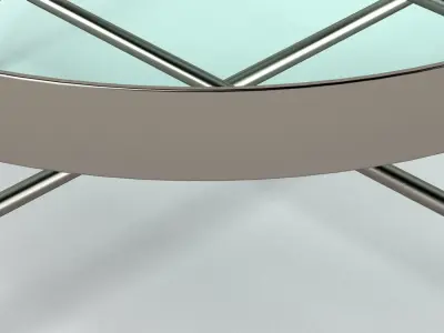 Sidetable 003 Low-poly 3D model