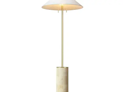 Crate and Barrel Tierra Floor Lamp 3D model