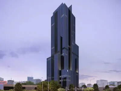 TWT-Titanium World Tower Free 3D print model