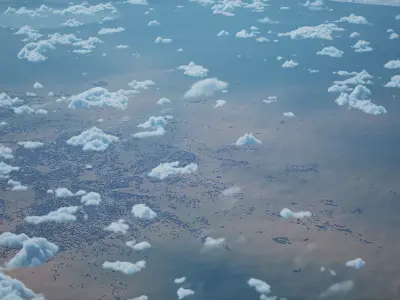 Kumasi Ghana City Landscape 3D Model 3D model