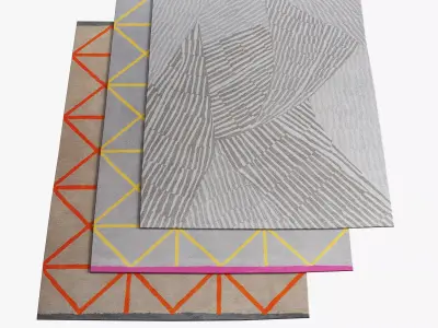 Habitat Rugs 160 3D model