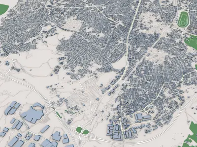 Izmir City Turkey 3D model