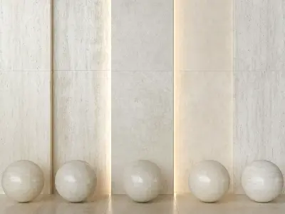 Atlas Concorde Marvel Travertine Porcelain Tile  -Set of 18 Texture