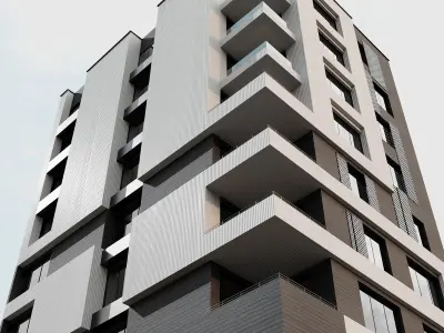 RESIDENTIAL BUILDING NO87 A 3D model
