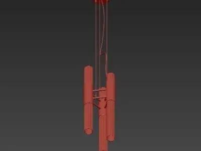 WATERFALL pendant light 3D model