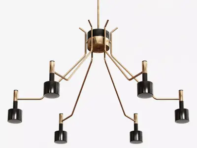 Ella Suspension Lamp 3D model