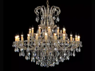 775373 Champa Osgona Chandelier 3D model