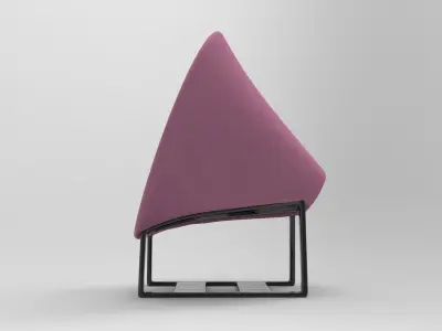 Gramophone Armchair 3D model