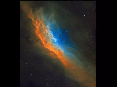 California Nebula 3D model